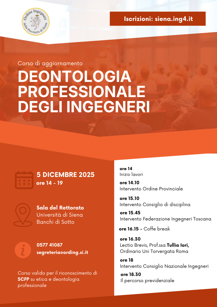 deontologia professionale degli ingegneri